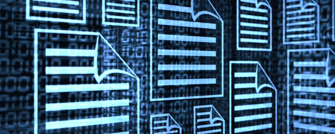 Employee using a Microsoft Surface laptop in a modern office as part of a Microsoft Cloud migration and digital workspace setup.