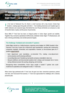 IT Total Care Case Study - IT Managed Services
