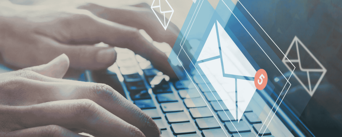 Employee using secure email on laptop – IT Managed Services Provider in Foster City delivering cybersecurity and email protection for small and medium-sized businesses in the San Francisco Bay Area.