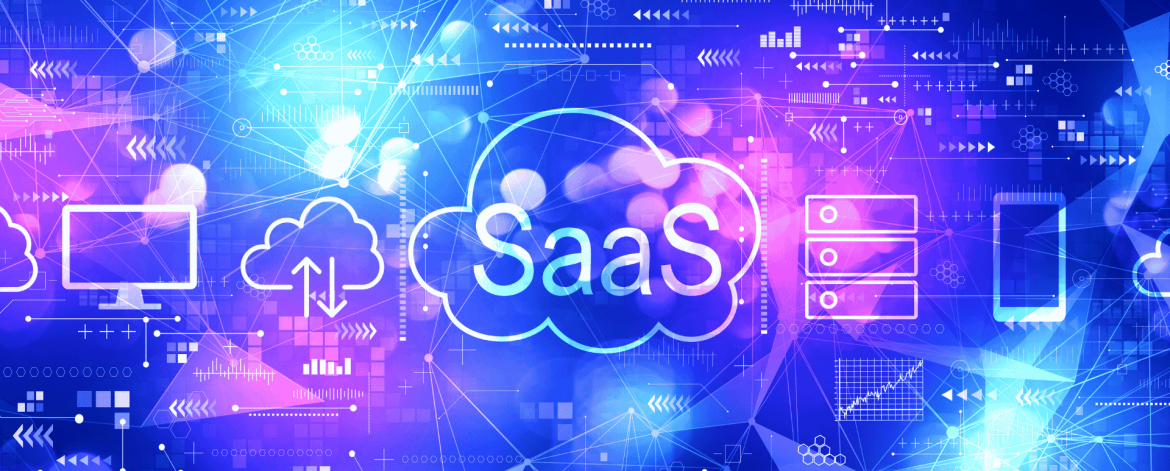 Futuristic SaaS technology illustration with digital hand and circuit chip. IT Total Care provides managed IT services, SaaS integration, and cloud security for small to mid-sized businesses in the San Francisco Bay Area.