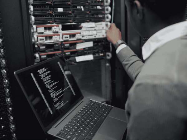 IT professional managing server infrastructure and enterprise hardware systems, supporting hardware lifecycle management, maintenance, and technology performance optimization