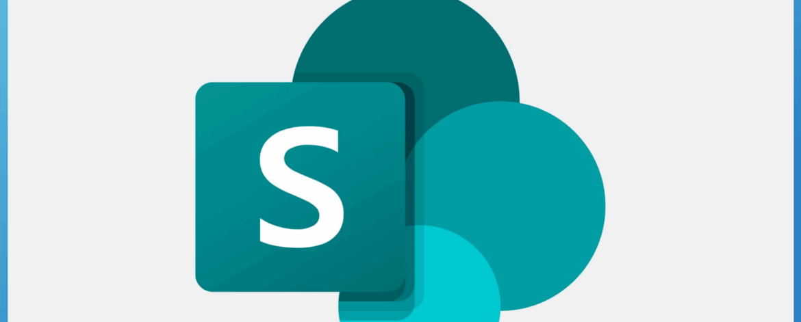 Microsoft Workspace Best Practices for Home Based Care 2 Microsoft SharePoint logo displayed in a web browser window, representing SharePoint best practices for home-based care agencies including organization, access control, and permission management.