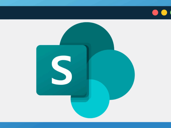 Microsoft Workspace Best Practices for Home Based Care 2 Microsoft SharePoint logo displayed in a web browser window, representing SharePoint best practices for home-based care agencies including organization, access control, and permission management.